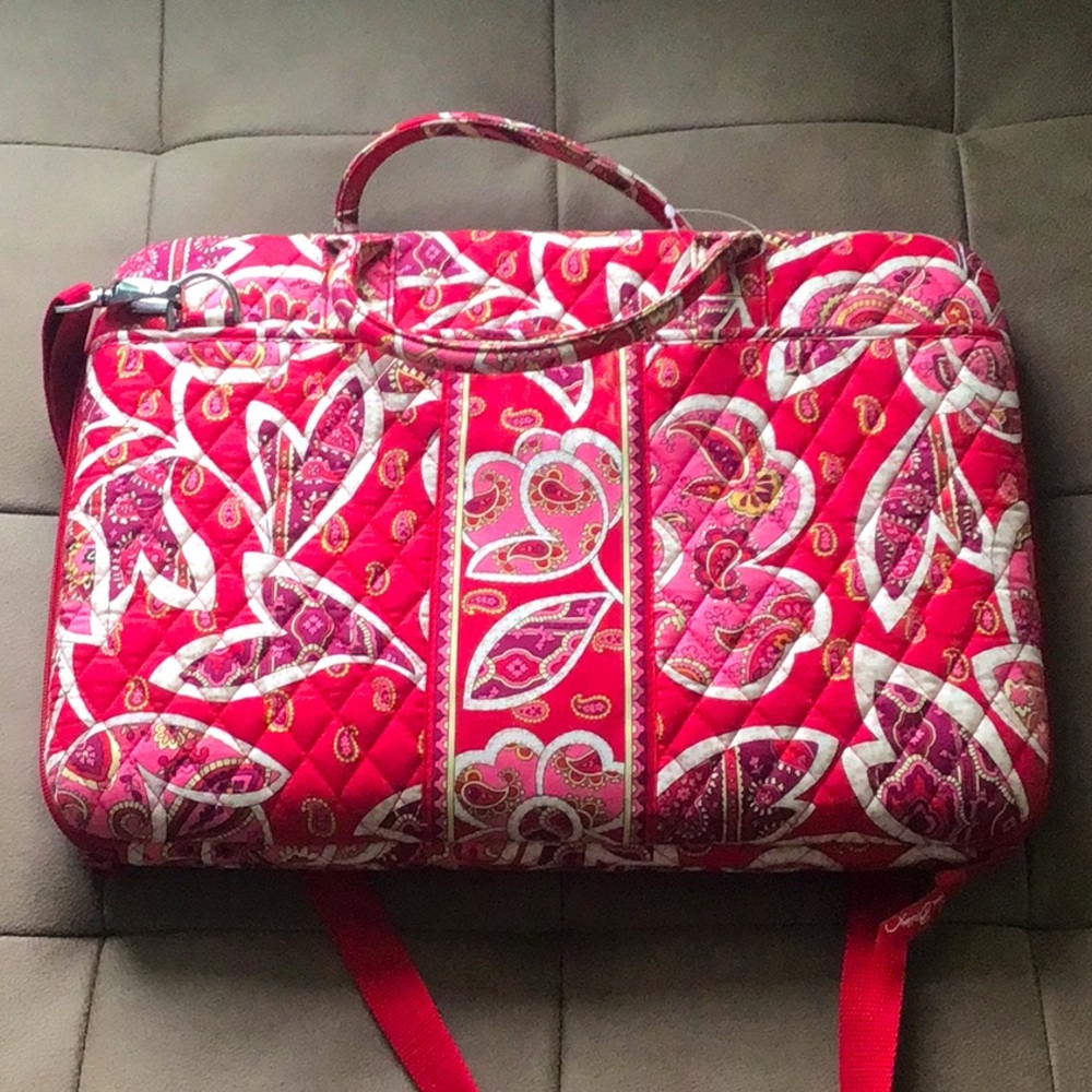 Vera Bradley Red Laptop Carrier